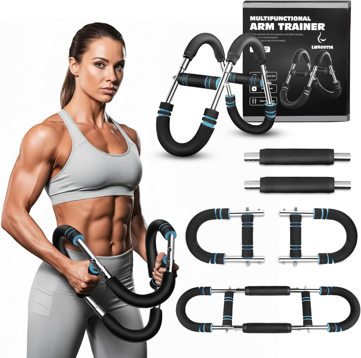 Luxeema Adjustable Twister Arm Trainer 40–100 LB