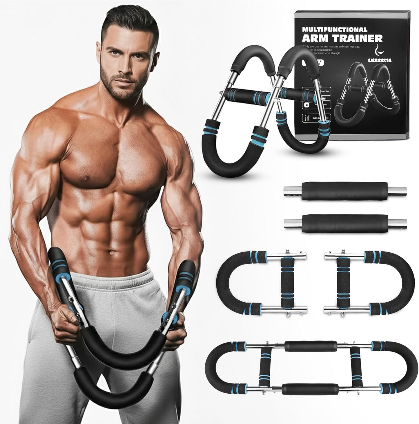 Luxeema Adjustable Twister Arm Trainer 40–100 LB